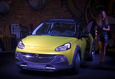 &bdquo;Opel Adam Rocks&ldquo; pristatymas prie&scaron; Ženevos automobilių parodą