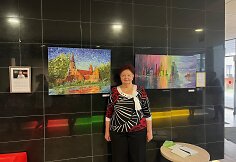Buvusios teisėjos Reginos Cemnolonskienės tapybos darbai