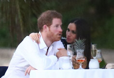 Princas Harry ir Meghan Markle draugų vestuvėse Jamaikoje