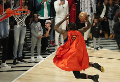 NBA dėjimų konkurso momentai