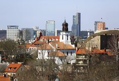 Saulėtas penktadienis Vilniuje