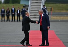 Putinas ir Trumpas susitiko Aliaskoje