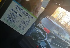 Autobuso vairuotojas pažeidė taisykles