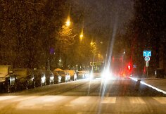 Vilnių užklojo sniegas