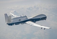 JAV karinio jūrų laivyno žvalgybinis dronas MQ-4C „Triton“