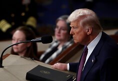 JAV prezidentas Donaldas Trumpas / Evelyn Hockstein / REUTERS