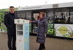 Kretingos vicemeras D.Samalius ir administracijos direktorė J.Girdvainė kviečia aplankyti Kretingą.