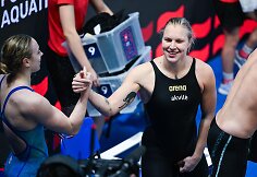 Rūta Meilutytė ir Smiltė Plytnykaitė