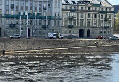 Tvarkomos Neries krantinės atsidūrė po vandeniu