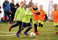 Akimirka i&scaron; futbolo klubo &bdquo;Ataka&ldquo; treniruotės