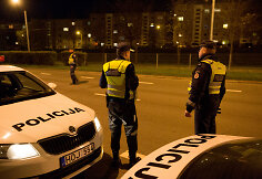 Naktinis policijos reidas