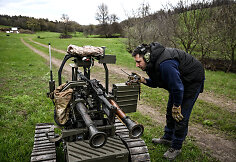 Ukrainos karinis robotas