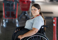 Projekto ŽINGSNIAI dalyvė – Saulė Stankevičiūtė