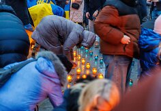 Akcija „Uždek žvakutę žuvusiems Ukrainos laisvės gynėjams“