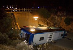 Autobuso avarija Portugalijoje
