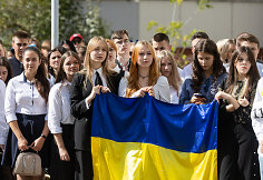 Tarptautinės Ukrainos Mokyklos Vilniuje Rugsėjo 1-osios &scaron;ventė