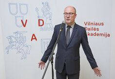 Vilniaus dailės akademijos rektorius Audrius Klimas