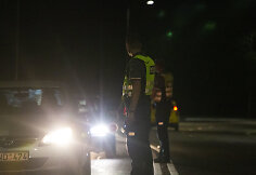 Policijos reidas Vilniaus gatvėse