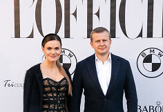 &bdquo;L'Officiel&ldquo; žurnalo rugsėjo numerio pristatymo akimirka