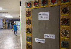 Streikas Vilniaus Žemynos progimnazijoje