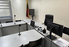 I&scaron;puolis prie&scaron; teisėją įvyko &scaron;ioje Kauno apylinkės teismo salėje