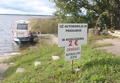 Buriuotojai kovoja už būvį &scaron;alia Rėkyvos