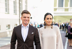 Jonas Nainys su žmona Simona