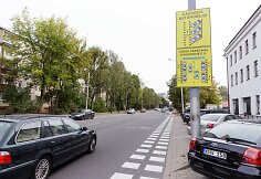 Naujai pasirodęs parkavimosi ženklas Vilniuje
