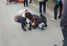 &Scaron;iauliuose sužalotas motociklininkas