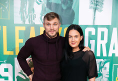 Sergejus Maslobojevas su žmona