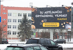 Kaunas sveikina Vilnių su gimtadieniu