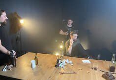 Jurijaus Veklenko klipo &bdquo;Apie Ją&ldquo; filmavimas