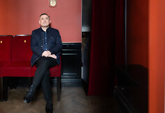 Kauno valstybinio muzikinio teatro vyriausias režisierius Kęstutis Jak&scaron;tas. Greta Skaraitienė/BNSfoto
