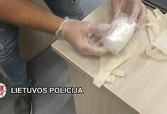 Pas vyrą aptikti narkotikai.