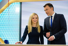Ugnė Galadauskaitė ir Marijus Žiedas