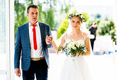 Simono Dailidės ir Aistės Baliunytės vestuvių akimirka