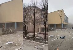 Balistinis rusų smūgis Kryvyj Rihui_ skaičiuojami žuvusieji ir sužeistieji
