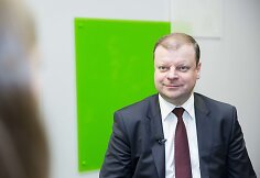 15min studijoje &ndash; premjeras Saulius Skvernelis