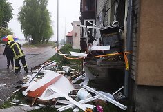 Rusnėje, &Scaron;ilutės gatvėje esančiame name, sprogo dujų balionas.