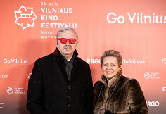 Audrius Siaurusevičius su žmona Ingrida