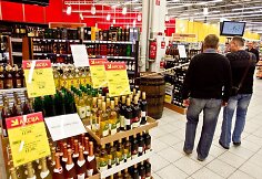 Draudimas pardavinėti alkoholinius gėrimus.
