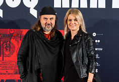 Oskaras Kor&scaron;unovas ir Eglė Karpavičiūtė