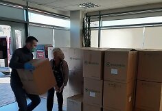 Renginių industrijos asociacija pristato vienkartinius puodelius ligoninėms