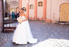 Angelės Petručionytės ir jos mylimojo Mariaus vestuvių akimirka