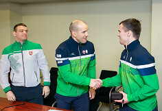 Aleksandras Kazakevičius, Mindaugas Ežerskis, Paulius Galkinas