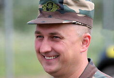 Varėnos rinktinės Tribonių užkardos vadas Nerijus Ašmenskas