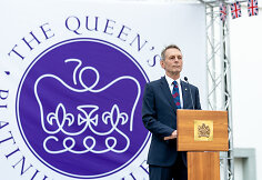 Karalienės Elizabeth II gimtadienio ir 70-ojo karūnavimo jubiliejaus minėjimas / Luko Balandžio nuotr.