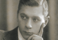 Juozas Rubšys (jam čia 21 metai)