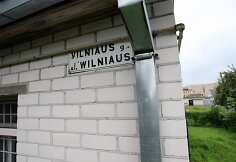 Lentelės su gatvių pavadinimais