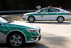 Rytinis kelių policijos reidas Ei&scaron;i&scaron;kių plente